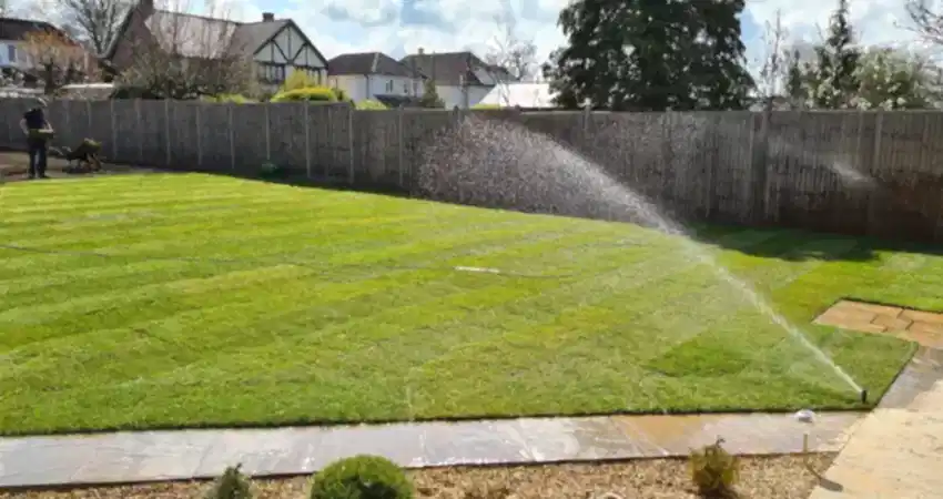 lawn sprinkler irrigation